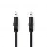 3 PZ. CAVO AUDIO AUX JACK 3,5 1,5 MT. stereo autoradio - smartphone - etc.