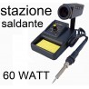 STAZIONE SALDANTE STAGNO SALDATORE PROFESSIONALE 60Wa temperatura controllata - 1