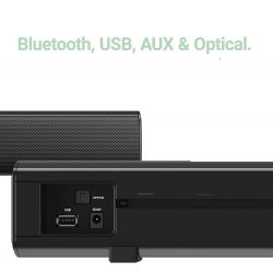 SOUNDBAR SMART TV DIGITALE HQ BLUETOOTH + INGRESSO OTTICO DIGITALE + USB optical