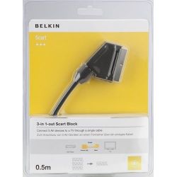 Belkin - Ciabatta SCART 3 uscite