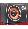 SUBWOOFER AUTO AMPLIFICATO CAR "DELUXE" 600W 10" COFANO + CAVETTERIA