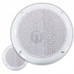 COPPIA ALTOPARLANTI TENUTA STAGNA DIFFUSORI ESTERNO BIANCO BARCA INCASSO - 3