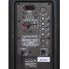 COPPIA CASSE AMPLIFICATE ATTIVE 900W 10" BLUETOOTH RADIO USB TROLLEY karaoke - 7