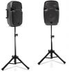 CASSE ACUSTICHE AMPLIFICATE ATTIVE 600W 8" BLUETOOTH + COPPIA STATIVI 120 CM