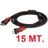 CAVO HDMI 15 METRI FULL HD 4K PER TV LED - PS4 PS5 ALTA QUALITA' - 3 mt