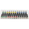 25 PEZZI CONNETTORE XLR FEMMINA 3 POLI A SALDARE MULTICOLOR pack da 25 pz.