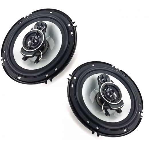 ALTOPARLANTI AUTO COASSIALI 3 VIE 16,5cm 6,5" UNIVERSALI SPORTELLO PANNELLO 200Wx2 PREDISPOSIZIONI