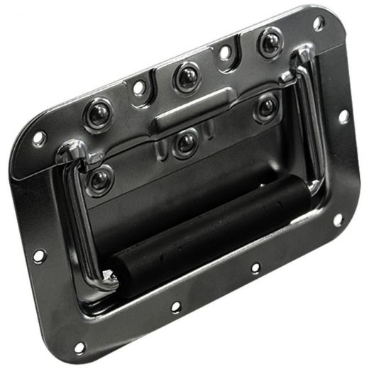 MANIGLIA PROFESSIONALE A MOLLA X CASSE ACUSTICHE SUBWOOFER FLIGHTCASE 16 X 11 CM