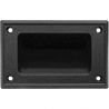MANIGLIA CASSE ACUSTICHE PLASTICA INCASSO 13 X 9 CM -- TIPO LEGGERO