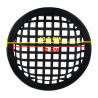 2 PEZZI GRIGLIA PER ALTOPARLANTE MIDRANGE 5" 12 13 CM IN METALLO