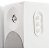 CASSE ACUSTICHE AMPLIFICATE MONITOR STUDIO BIANCHE 150W DIFFUSORI GAMING SCAFFALE