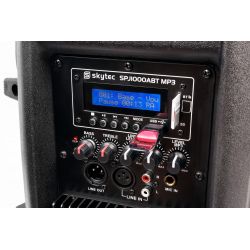 CASSA AMPLIFICATA BLUETOOTH 400W 10" DIFFUSORE MONITOR KARAOKE USB/SD