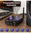 PREAMPLIFICATORE VALVOLARE BLUETOOTH 5.0 A VALVOLE pre amplificatore