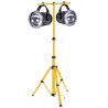 SUPPORTO LUCI STATIVO DJ CON 2 EFFETTI LUCE STROBO STROBOSCOPICHE
