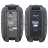 COPPIA CASSE ACUSTICHE AMPLIFICATE ATTIVE 900W 10" BLUETOOTH + 2 SATIVI 180 CM karaoke