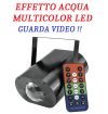 EFFETTO LUCE DJ LED RIEMPIPISTA EFFETTO ACQUA SPOT LUCI PSICHEDELICHE RGB PARTY LIVE