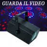 EFFETTO LUCE DJ RIEMPIPISTA A LED RGB FLOWER LUCI PSICHEDELICHE PARTY LIVE