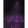 EFFETTO LUCE DJ RIEMPIPISTA A LED RGB FLOWER LUCI PSICHEDELICHE PARTY LIVE