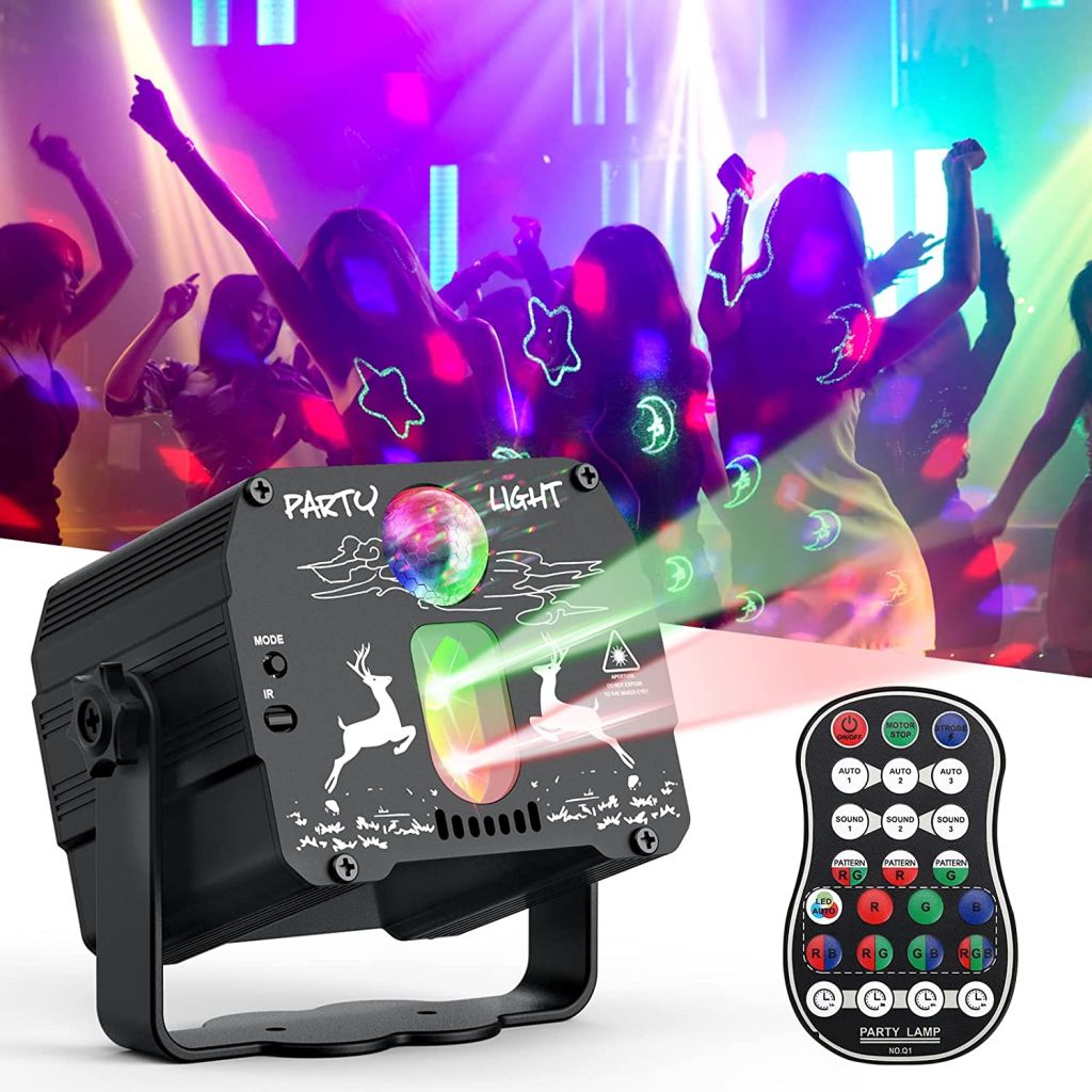EFFETTO LUCE DISCOTECA DJ 2 IN 1 LASER + EFFETTO JELLY LUCI PSICHEDELICHE LED EFFETTO LUCE DISCOTECA DJ 2 IN 1 LASER + EFFETTO JELLY LUCI PSICHEDELICHE LED