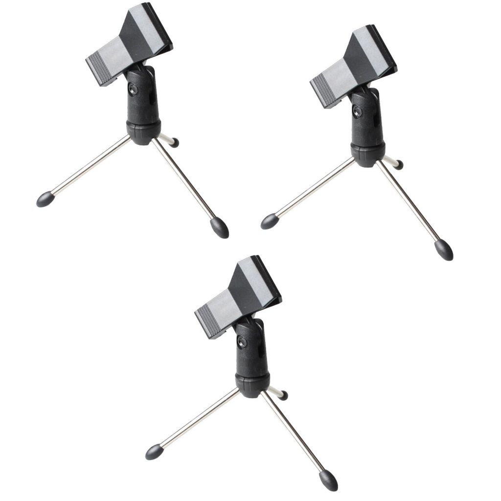 3 PZ. SUPPORTO MICROFONO DA TAVOLO BRACCIO METALLO PORTA MICROFONO + CLIP 3 PZ. SUPPORTO MICROFONO DA TAVOLO BRACCIO METALLO PORTA MICROFONO + CLIP