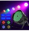 EFFETTO LUCE DISCOTECA LUCI PSICHEDELICHE PAR 54 LED X 3W DJ PALCO