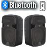 funzionanti | CASSE ACUSTICHE AMPLIFICATE ATTIVE 900W 10" BLUETOOTH RADIO USB TROLLEY karaoke