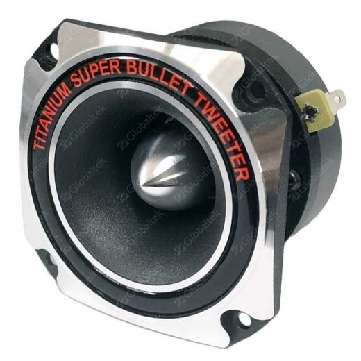 SUPER TWEETER IN TITANIO DOME 400W ALLUMINIO 103dB ACUTO DRIVER 8 Ohm