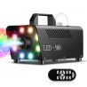 MACCHINE DEL FUMO WIRELESS DJ DISCOTECA EFFETTO LUCE LED 500W + TELECOMANDO