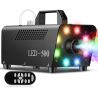 MACCHINE DEL FUMO WIRELESS DJ DISCOTECA EFFETTO LUCE LED 500W + TELECOMANDO
