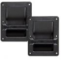 2 MANIGLIA INCASSO CASSE ACUSTICHE SUBWOOFER LATERALE 21 X 16 CM PVC