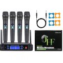 4 MICROFONI WIRELESS SET DA 4 PEZZI INDIPENDENTI PALMARI SENZA FILI