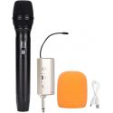 MICROFONO WIRELESS UHF RADIOMICROFONO A GELATO PER CASSE AMPLIFICATE MIXER