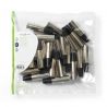25 PZ. CONNETTORI ADATTATORI CANNON SPINA XLR 3 PIN M. MASCHIO x cavi audio