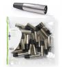 25 PZ. CONNETTORI ADATTATORI CANNON SPINA XLR 3 PIN M. MASCHIO x cavi audio