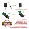 TELECOMANDO WIRELESS MACCHINA FUMO SMOKE MACHINE RICEVITORE TRASMETTITORE 3 PIN XLR