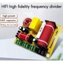 2 pezzi FILTRO CROSSOVER 3 VIE 4-8 Ohm 300W TAGLIO DI FREQUENZE AUTO CASSE ACUSTICHE
