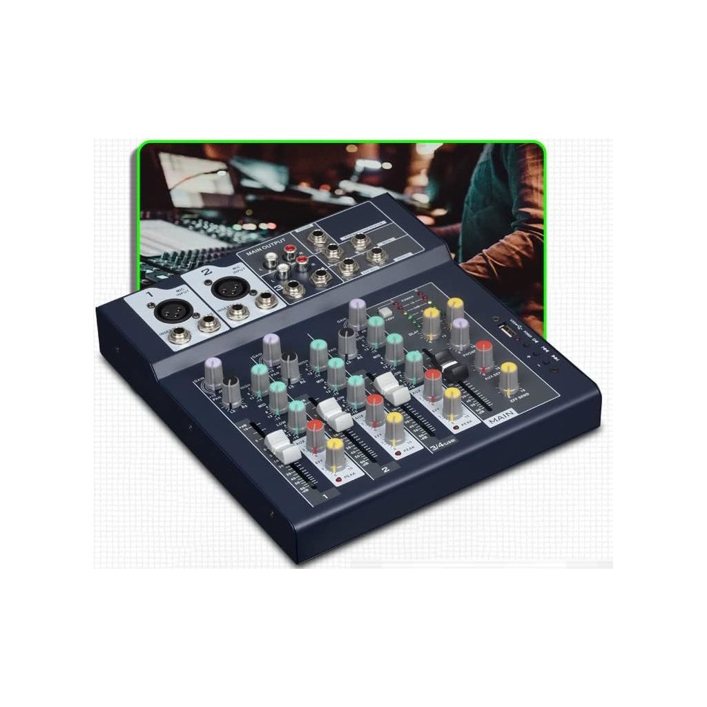 MIXER DJ STUDIO KARAOKE PIANOBAR PROFESSIONALE MIX con usb + effetti MIXER DJ STUDIO KARAOKE PIANOBAR PROFESSIONALE MIX con usb + effetti