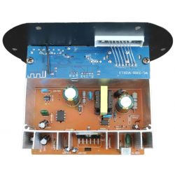 MODULO AMPLIFICATORE SUBWOOFER INCASSO AUTO PANNELLO RICAMBIO CASSE ACUSTICHE BLUETOOTH