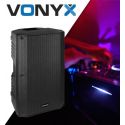 CASSA AMPLIFICATA BI ATTIVA PROFESSIONALE FULL RANGE 12" 800W ABS