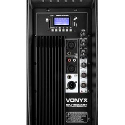 CASSA BLUETOOTH AMPLIFICATA PROFESSIONALE ALTOPARLANTE ATTIVO 15" 800W