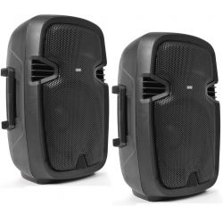 funzionanti| COPPIA CASSE ACUSTICHE PASSIVE WOOFER 8" 20 Cm 200W X 2