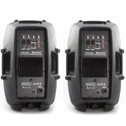COPPIA CASSE AMPLIFICATE ATTIVE MONITOR SPIA DJ PALCO LIVE 12" (31 CM)