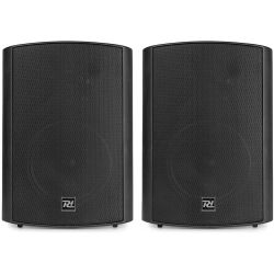 CASSE AMPLIFICATE PARETE NERE MONITOR ATTIVI MURO BLUETOOTH FILODIFFUSIONE