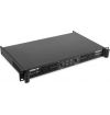 AMPLIFICATORE PA SLIM RACK 19" 1U 500W DEEJAY DJ FINALE DI POTENZA AUTO VENTILATO