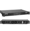 AMPLIFICATORE PA SLIM RACK 19" 1U 500W DEEJAY DJ FINALE DI POTENZA AUTO VENTILATO