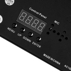EFFETTO LUCE LASER DJ DISCOTECA 15 LENTI LED DMX512 CON ULTRAVIOLETTI