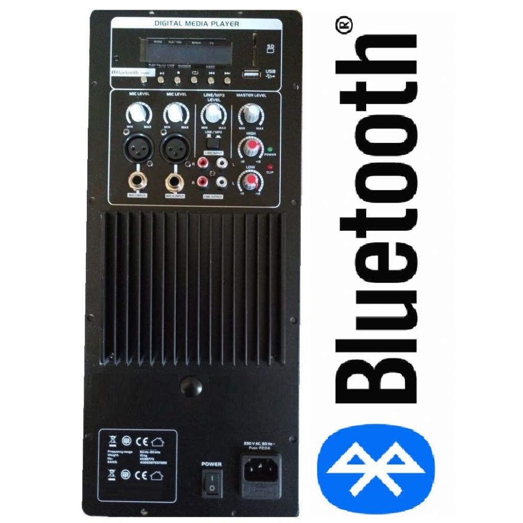 MODULO AMPLIFICATO AMPLIFICATORE PANNELLO INCASSO X CASSE ACUSTICHE 600W BT+USB/SD MODULO AMPLIFICATO AMPLIFICATORE PANNELLO INCASSO X CASSE ACUSTICHE 600W BT+USB/SD