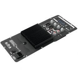 MODULO AMPLIFICATO AMPLIFICATORE PANNELLO INCASSO X CASSE ACUSTICHE 600W BT+USB/SD