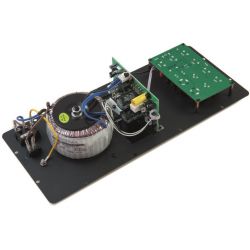 MODULO AMPLIFICATO AMPLIFICATORE PANNELLO INCASSO X CASSE ACUSTICHE 600W mis. 38 x 16 cm
