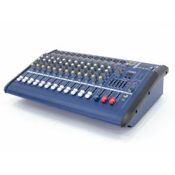 MIXER AMPLIFICATO AUDIO ATTIVO 1000W 12 canali EFFETTI DSP + BT + USB palco live